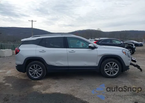 2022 GMC Terrain Awd Slt из США, поврежденный, VIN 3GKALVEVXNL195648